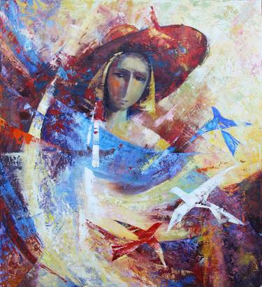 Print of Abstract Women Paintings by Ivan Kyrylenko