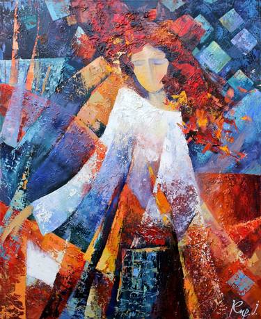 Print of Abstract Women Paintings by Ivan Kyrylenko