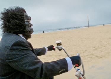 Monkey Man on Bike, Venice Beach thumb