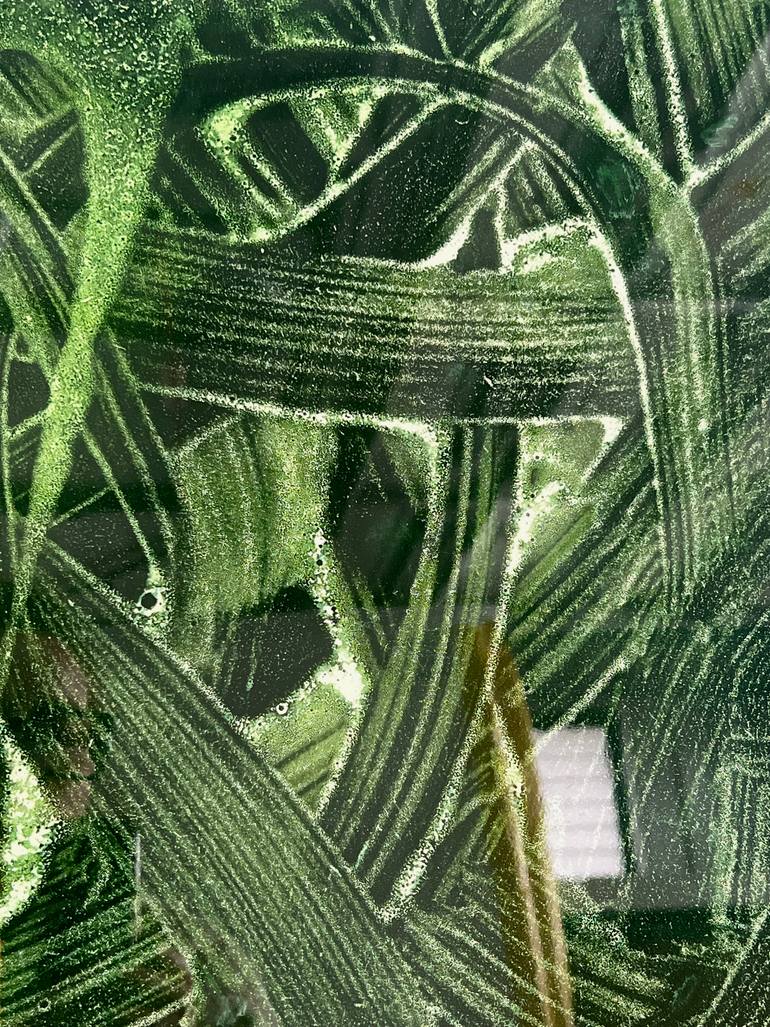 Original Abstract Expressionism Abstract Painting by Linda Mcfetridge