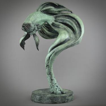 Original Fine Art Animal Sculpture by Andrzej Szymczyk