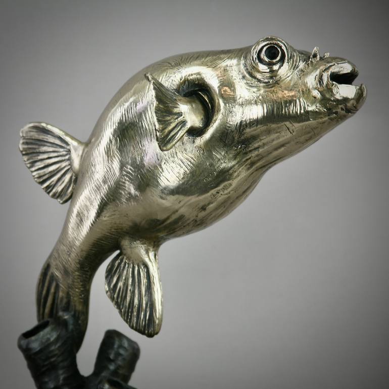 Original Fish Sculpture by Andrzej Szymczyk