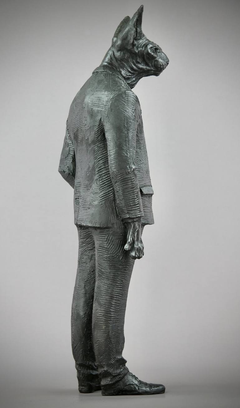 Original Conceptual People Sculpture by Andrzej Szymczyk