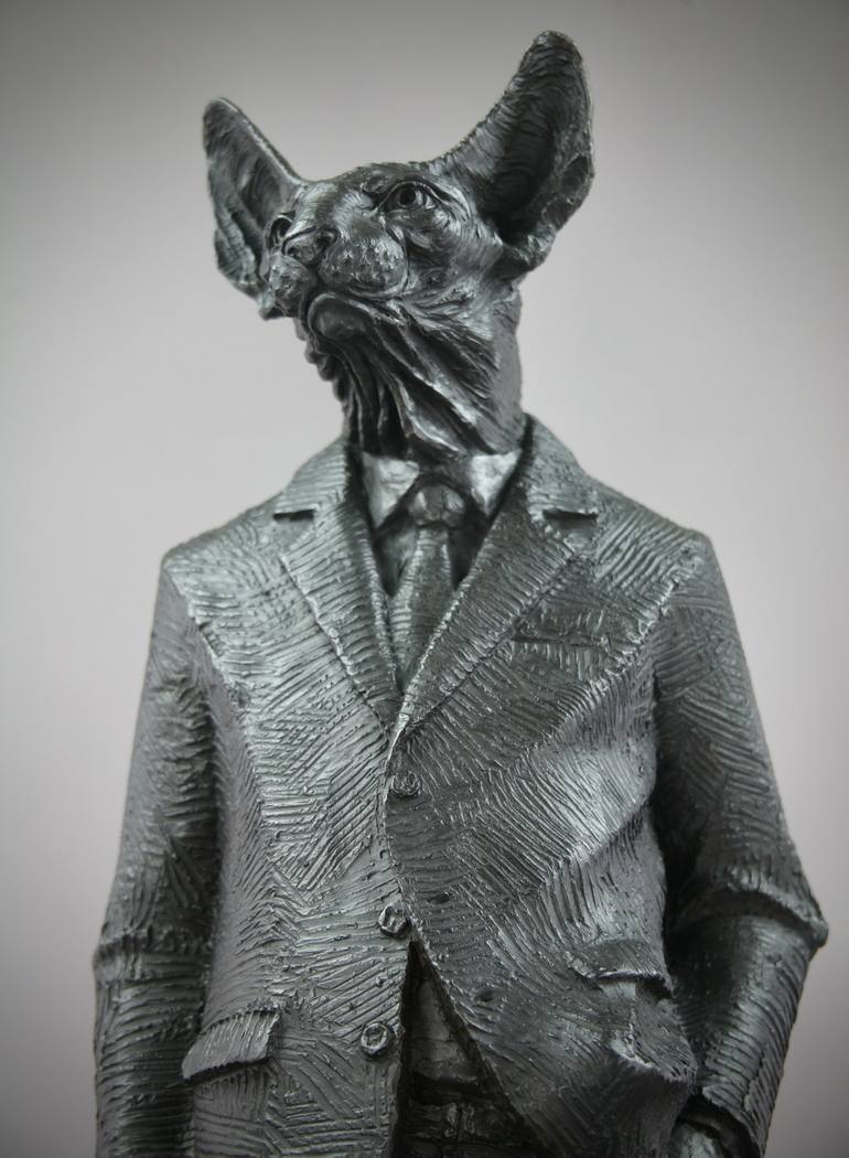 Original Conceptual People Sculpture by Andrzej Szymczyk