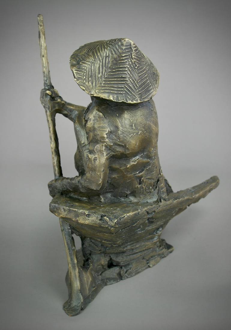 Original Contemporary People Sculpture by Andrzej Szymczyk