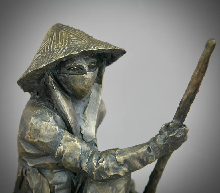 Original Contemporary People Sculpture by Andrzej Szymczyk