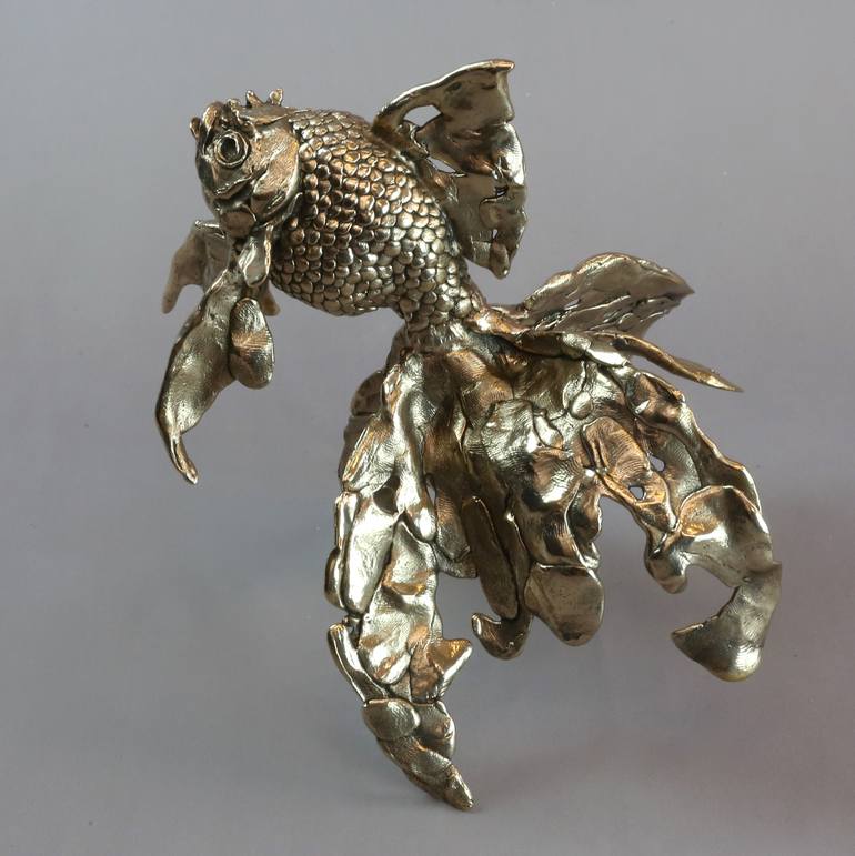 Original Realism Fish Sculpture by Andrzej Szymczyk