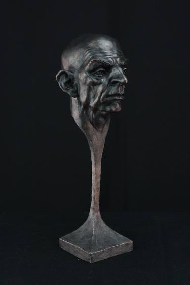 Original Fine Art Portrait Sculpture by Andrzej Szymczyk