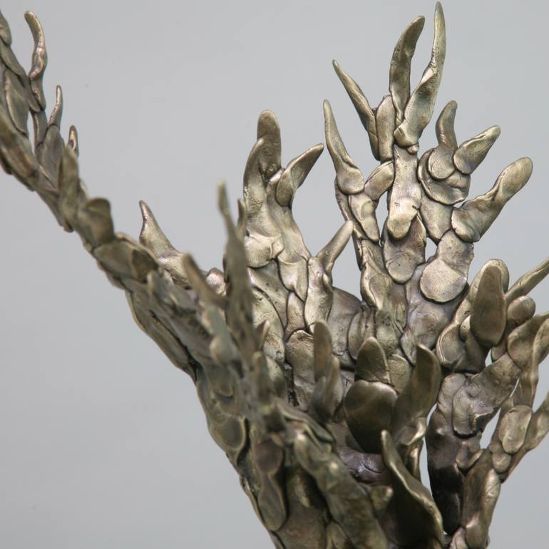 Original Art Deco Abstract Sculpture by Andrzej Szymczyk