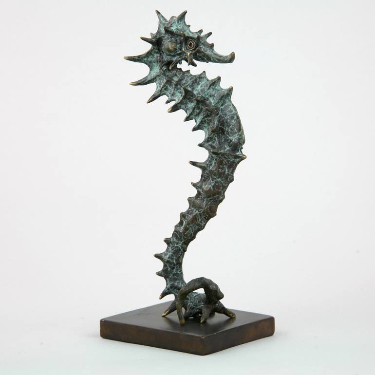 Lady Seahorse Sculpture By Andrzej Szymczyk 