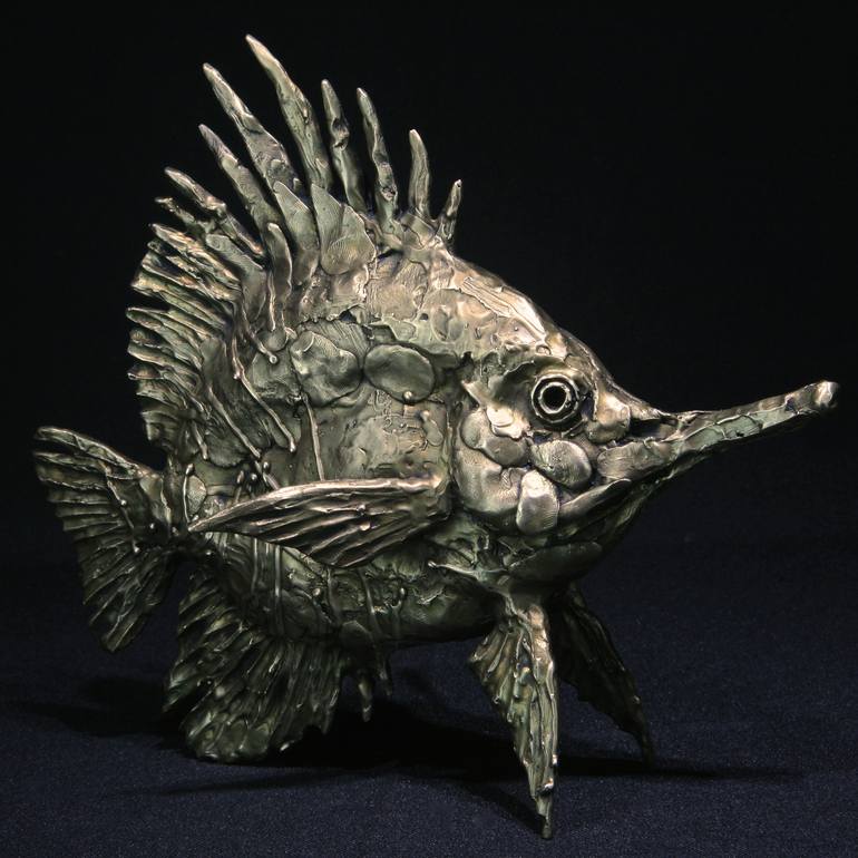 Original Fish Sculpture by Andrzej Szymczyk