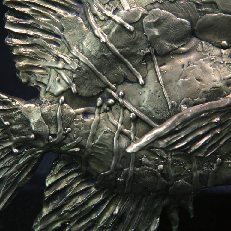 Original Fine Art Fish Sculpture by Andrzej Szymczyk