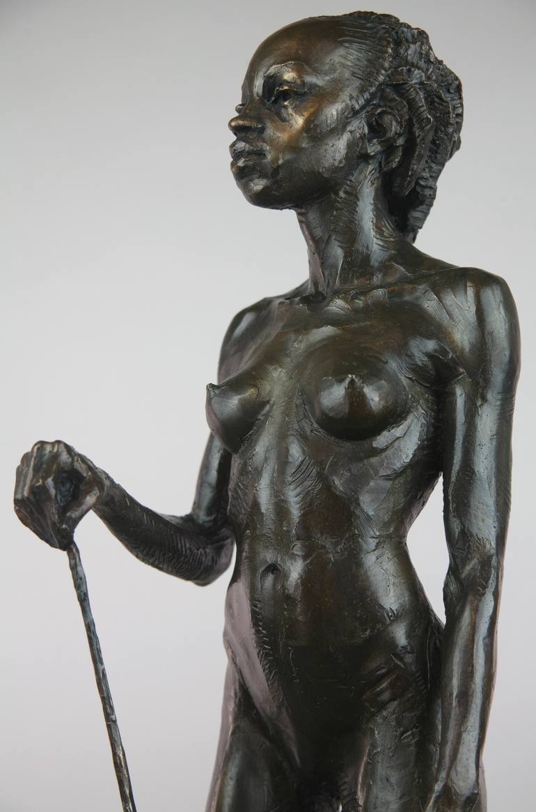 Original Figurative People Sculpture by Andrzej Szymczyk