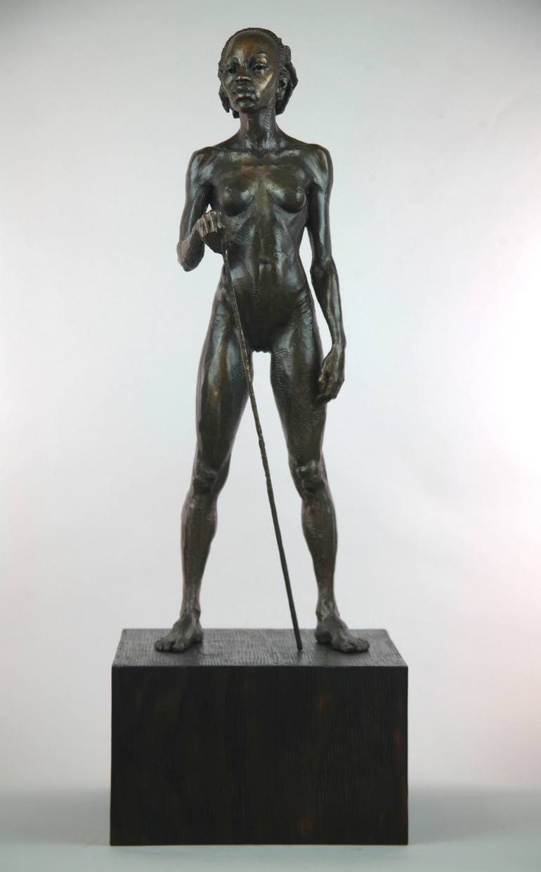 Original Figurative People Sculpture by Andrzej Szymczyk