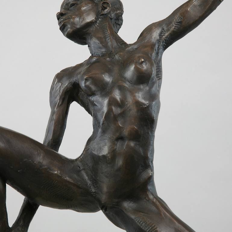 Original Figurative Nude Sculpture by Andrzej Szymczyk