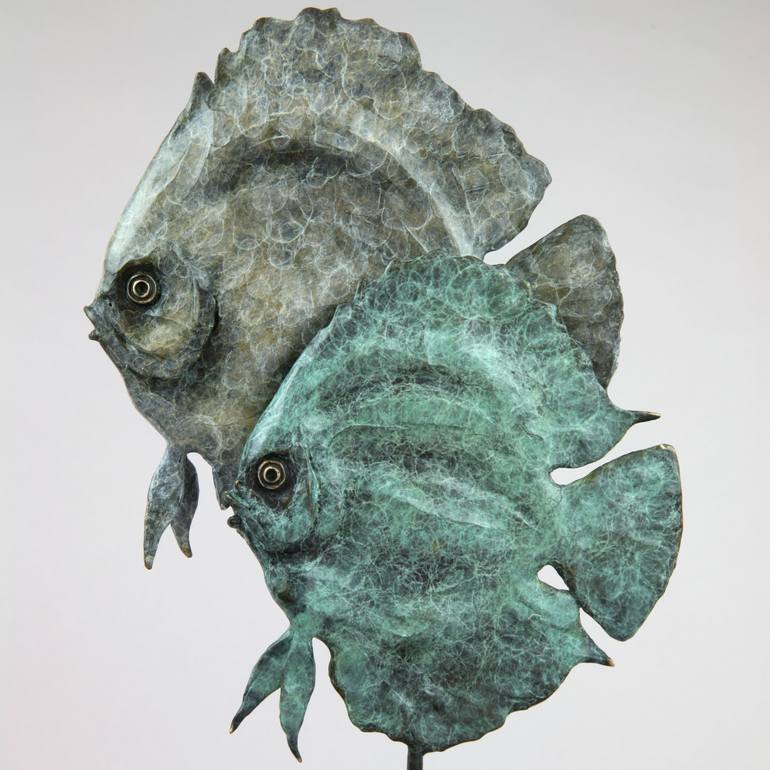 Original Art Deco Animal Sculpture by Andrzej Szymczyk