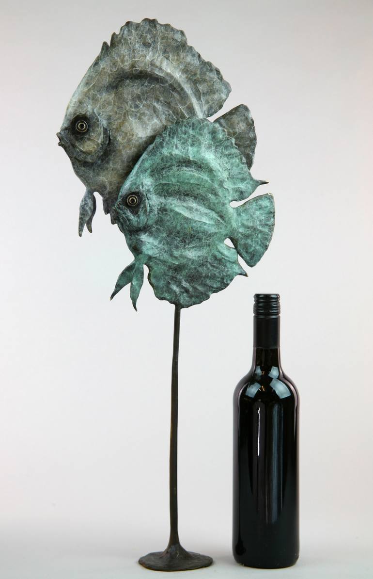 Original Art Deco Animal Sculpture by Andrzej Szymczyk