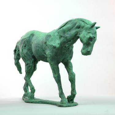 Original Horse Sculpture by Andrzej Szymczyk
