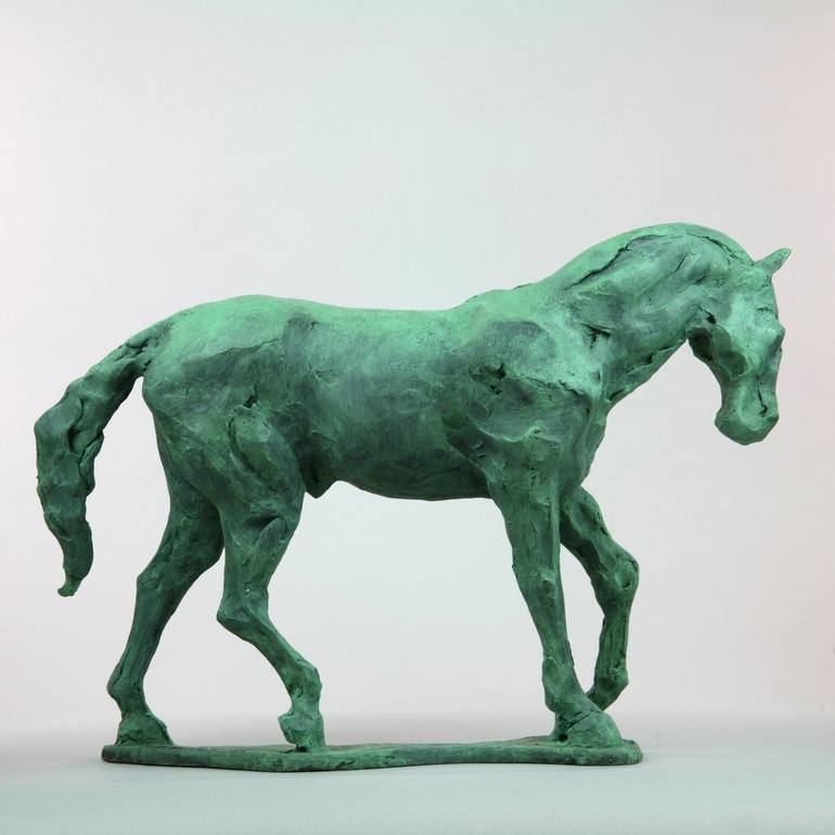 Original Horse Sculpture by Andrzej Szymczyk