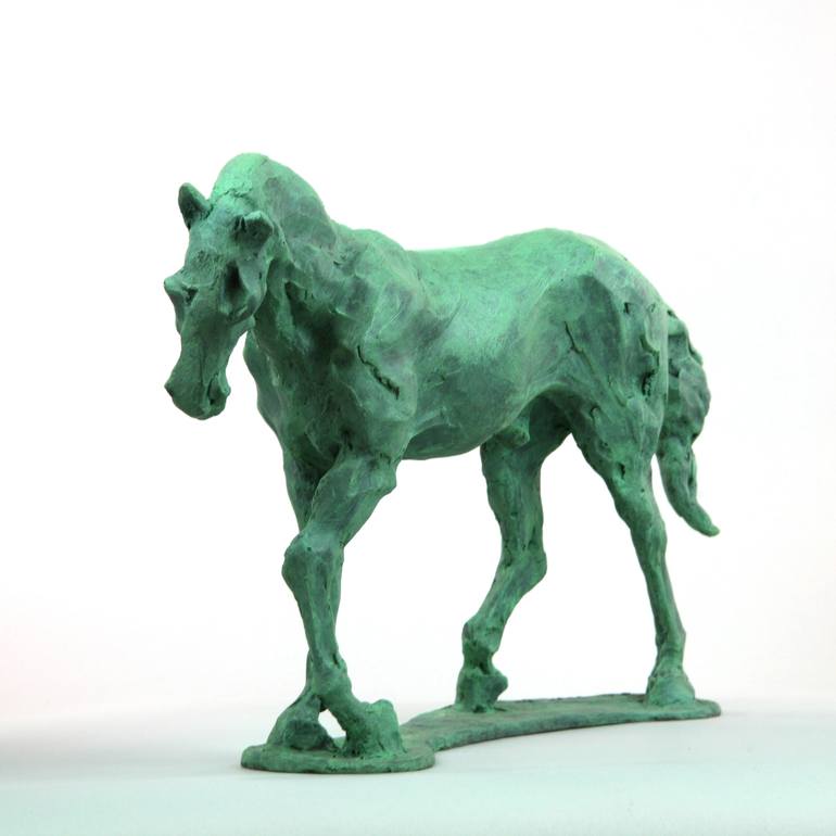 Original Horse Sculpture by Andrzej Szymczyk