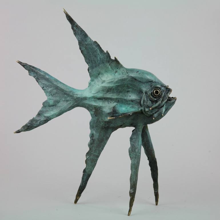 Original Fish Sculpture by Andrzej Szymczyk