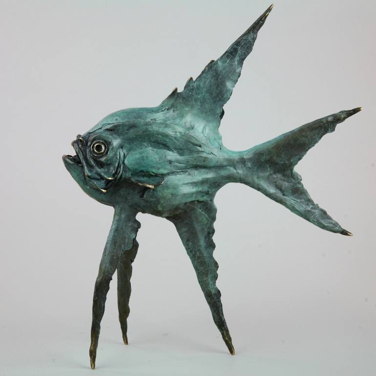 Original Fish Sculpture by Andrzej Szymczyk