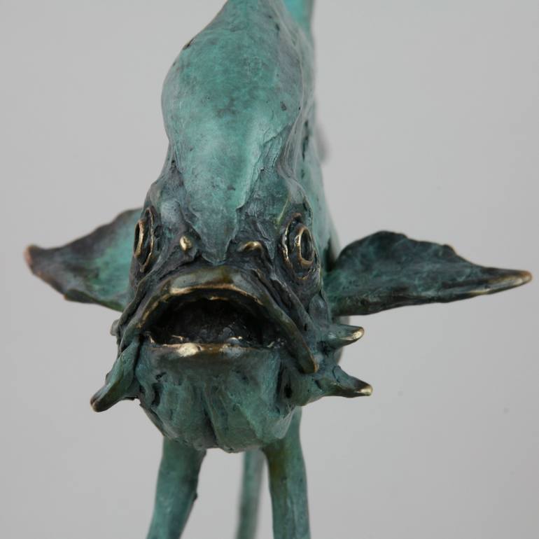 Original Fish Sculpture by Andrzej Szymczyk