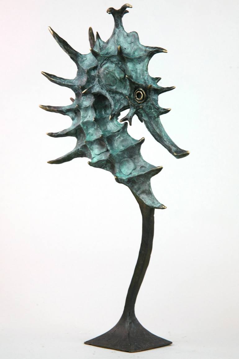 Original Figurative Fish Sculpture by Andrzej Szymczyk