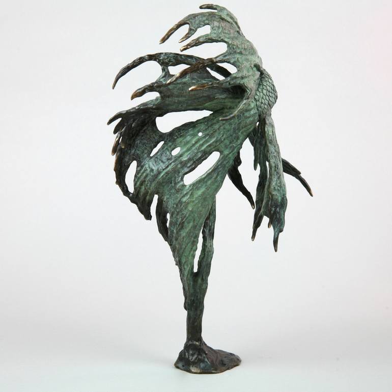 Original Figurative Fish Sculpture by Andrzej Szymczyk