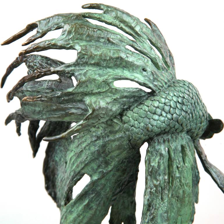 Original Figurative Fish Sculpture by Andrzej Szymczyk