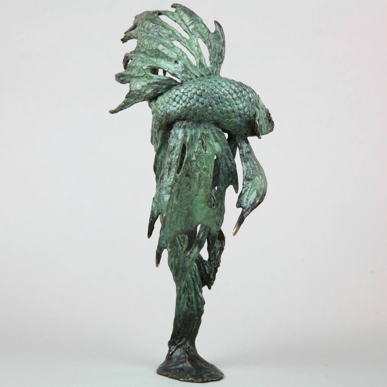 Original Figurative Fish Sculpture by Andrzej Szymczyk