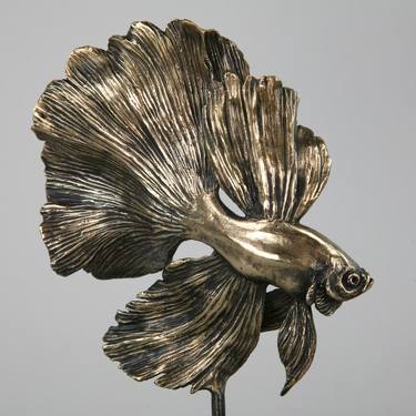 Original Art Deco Animal Sculpture by Andrzej Szymczyk