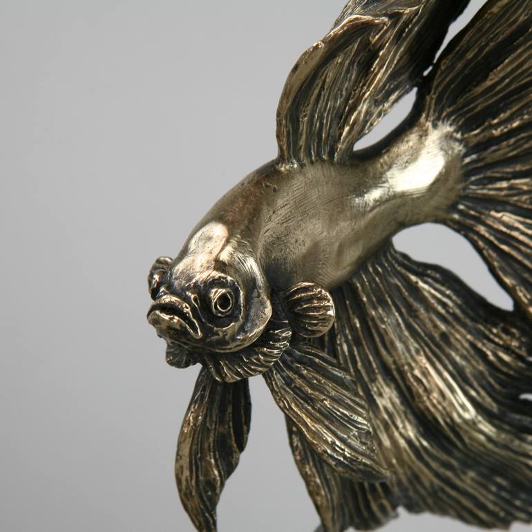 Original Art Deco Animal Sculpture by Andrzej Szymczyk
