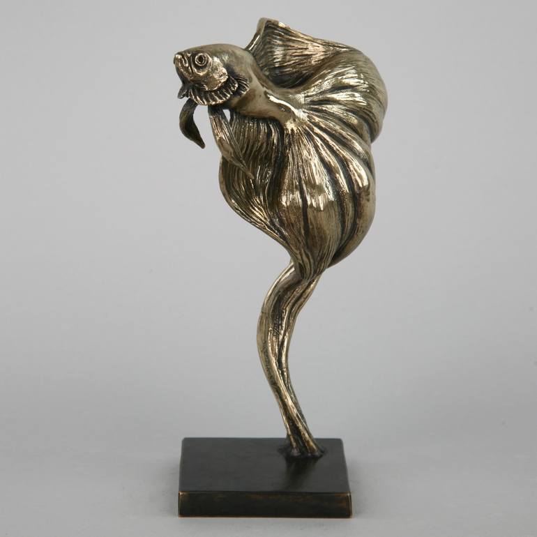 Original Art Deco Animal Sculpture by Andrzej Szymczyk