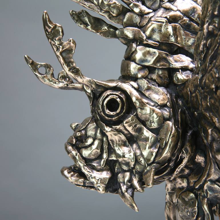 Original Figurative Fish Sculpture by Andrzej Szymczyk