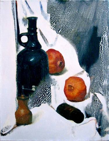 Still life with pomegranates thumb