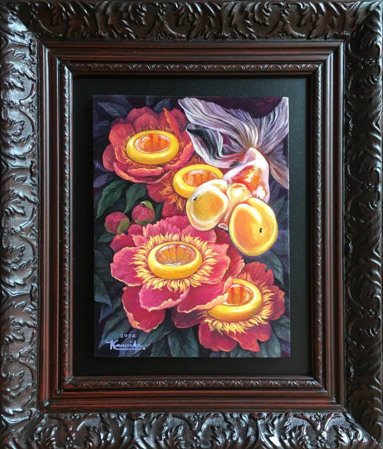 Original Other Animal Painting by Kannika Jansuwan