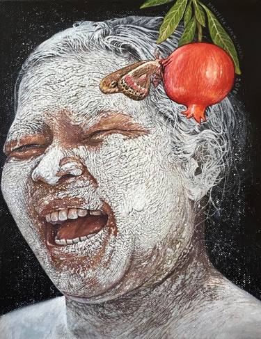 Print of Portrait Paintings by Kannika Jansuwan