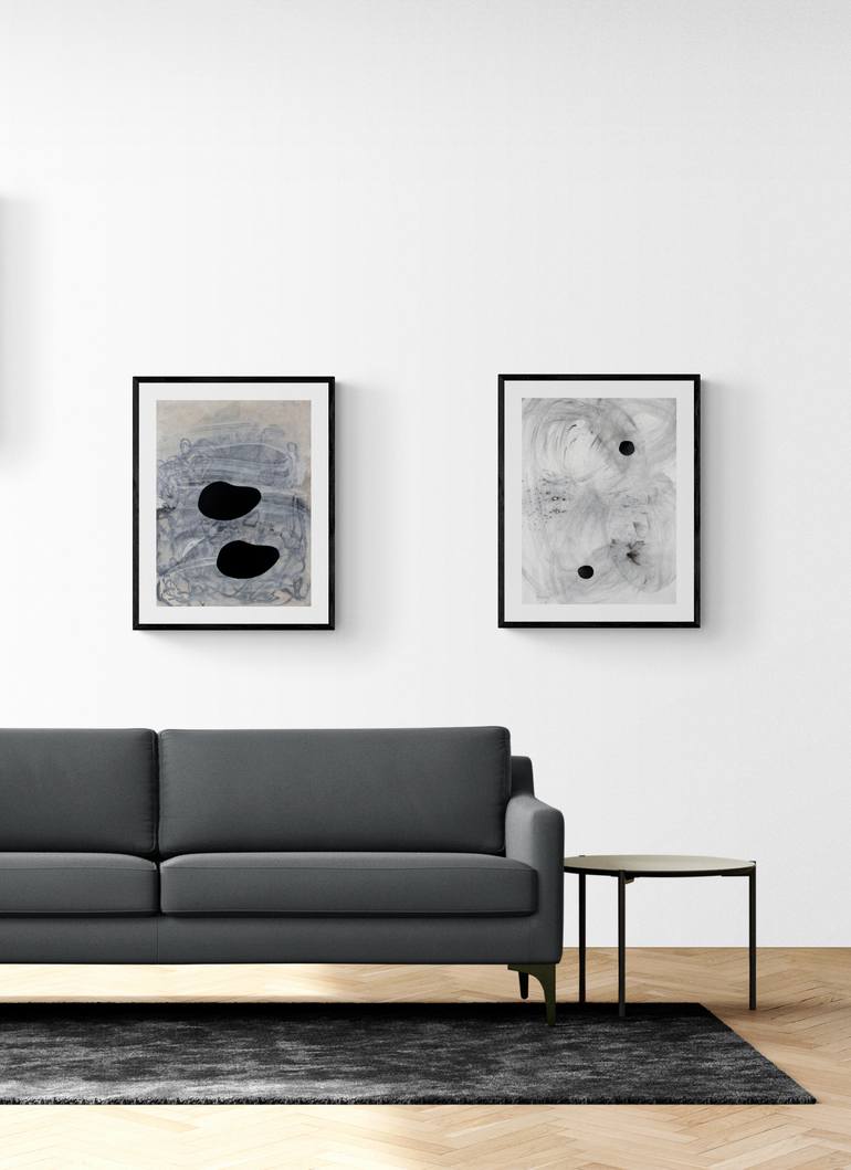 Original Abstract Expressionism Abstract Mixed Media by Jared Nathan Crane