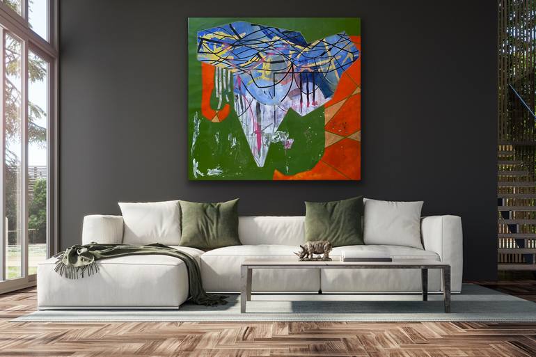 Original Contemporary Abstract Painting by Michele Tragakiss