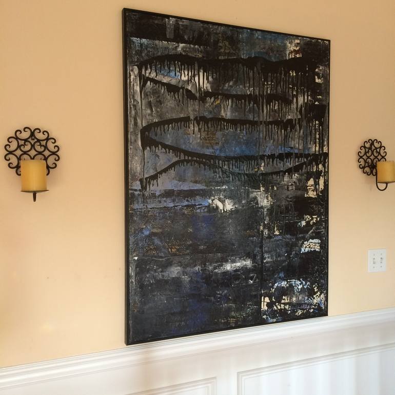 Original Abstract Painting by Michele Tragakiss