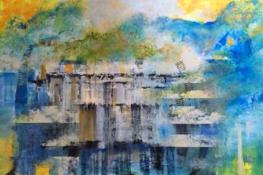 Original Abstract Paintings by Michele Tragakiss