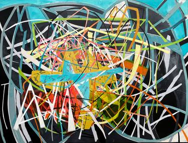 Original Abstract Paintings by Michele Tragakiss