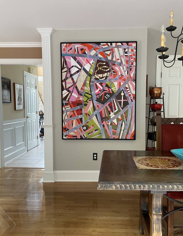 Original Abstract Painting by Michele Tragakiss