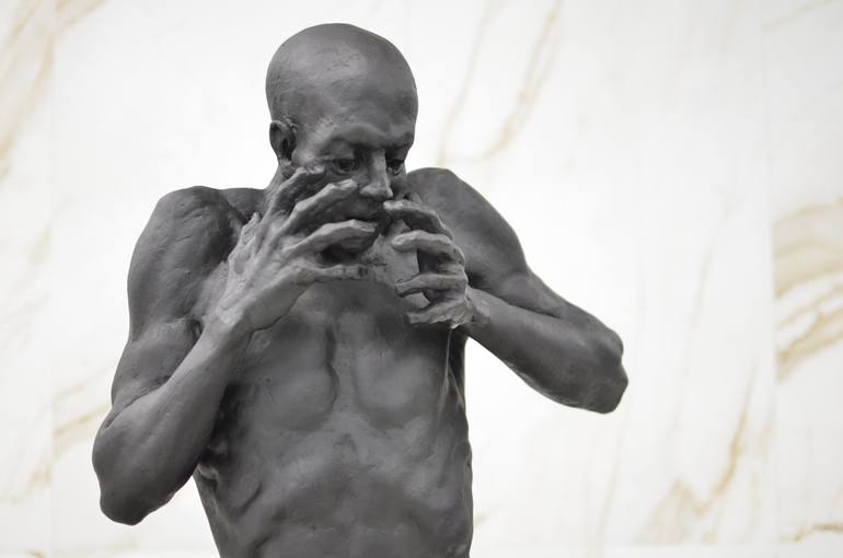 Original Conceptual Men Sculpture by Kyrylo Huzenko