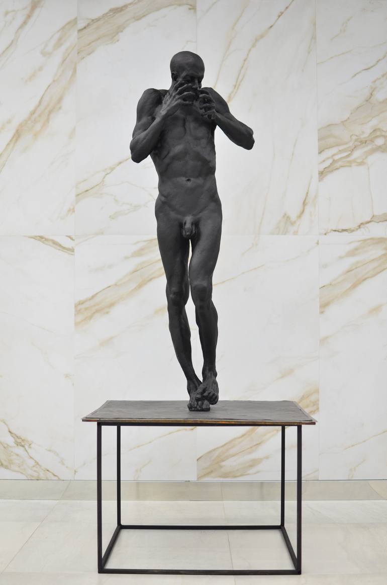 Original Conceptual Men Sculpture by Kyrylo Huzenko