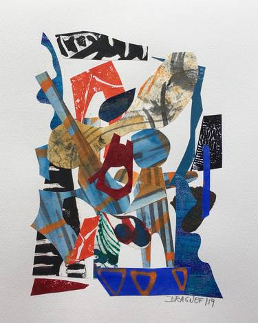 Print of Cubism Celebrity Collage by Veronica Dragnef