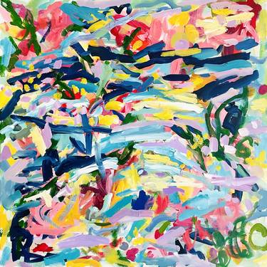 Original Abstract Paintings by Cathrin Gressieker