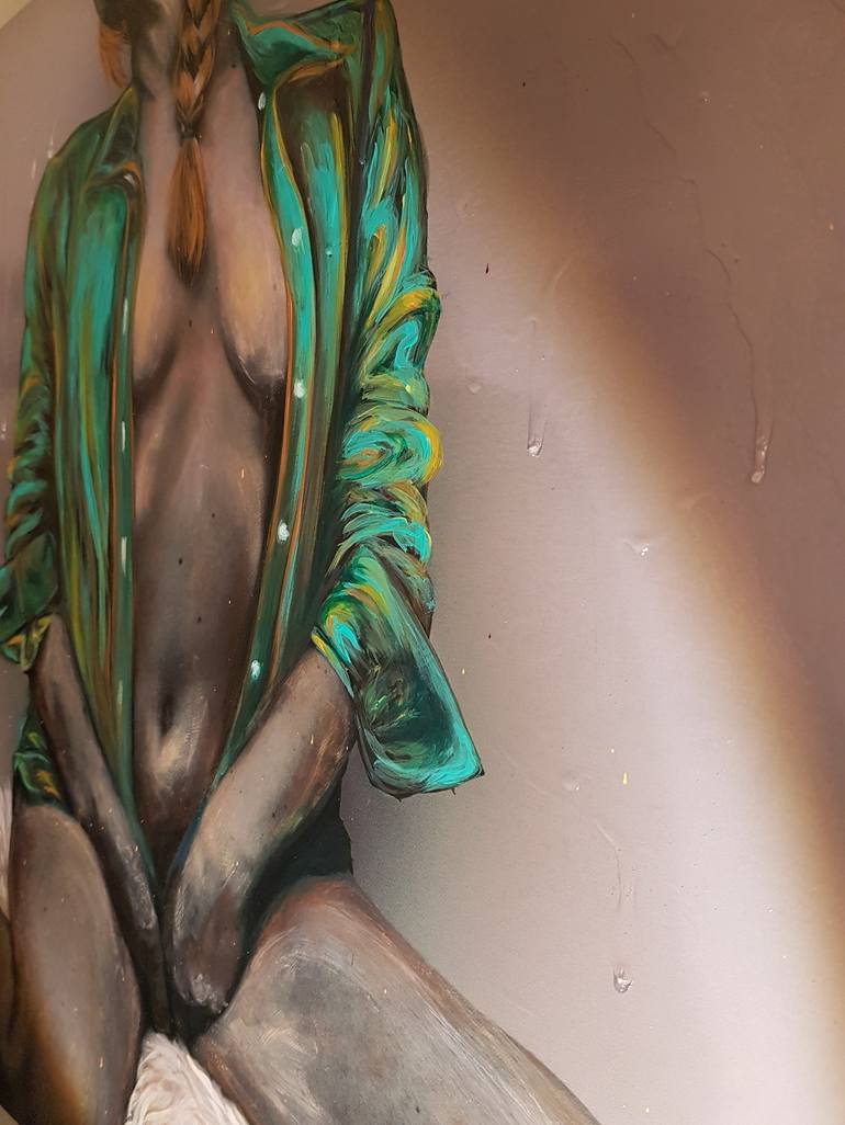 Original Figurative Body Painting by VI LO