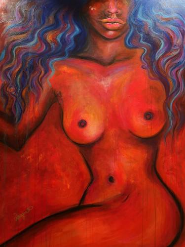 Print of Figurative Nude Paintings by VI LO
